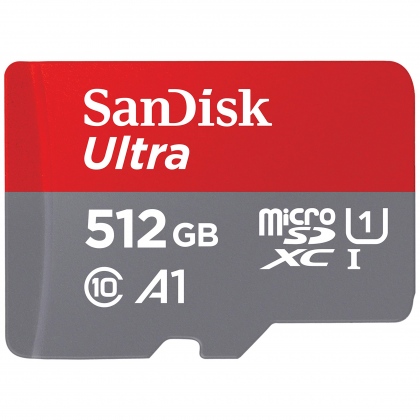 Thẻ nhớ MicroSD 512GB Sandisk Ultra A1 150 MB/s (Bản mới nhất)